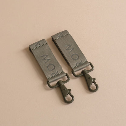 Logo Pram Bag Clips - Olive Changing Bags & Travel Changing Mats Avery Row Wholesale 