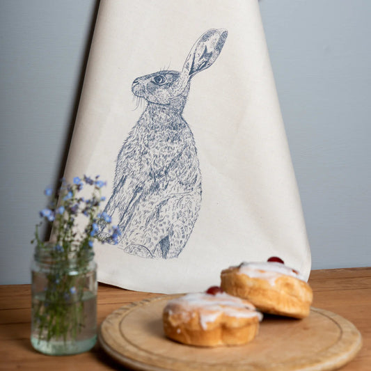 Lottie Day - Bunny Tea Towel Tea Towel Lottie Day 