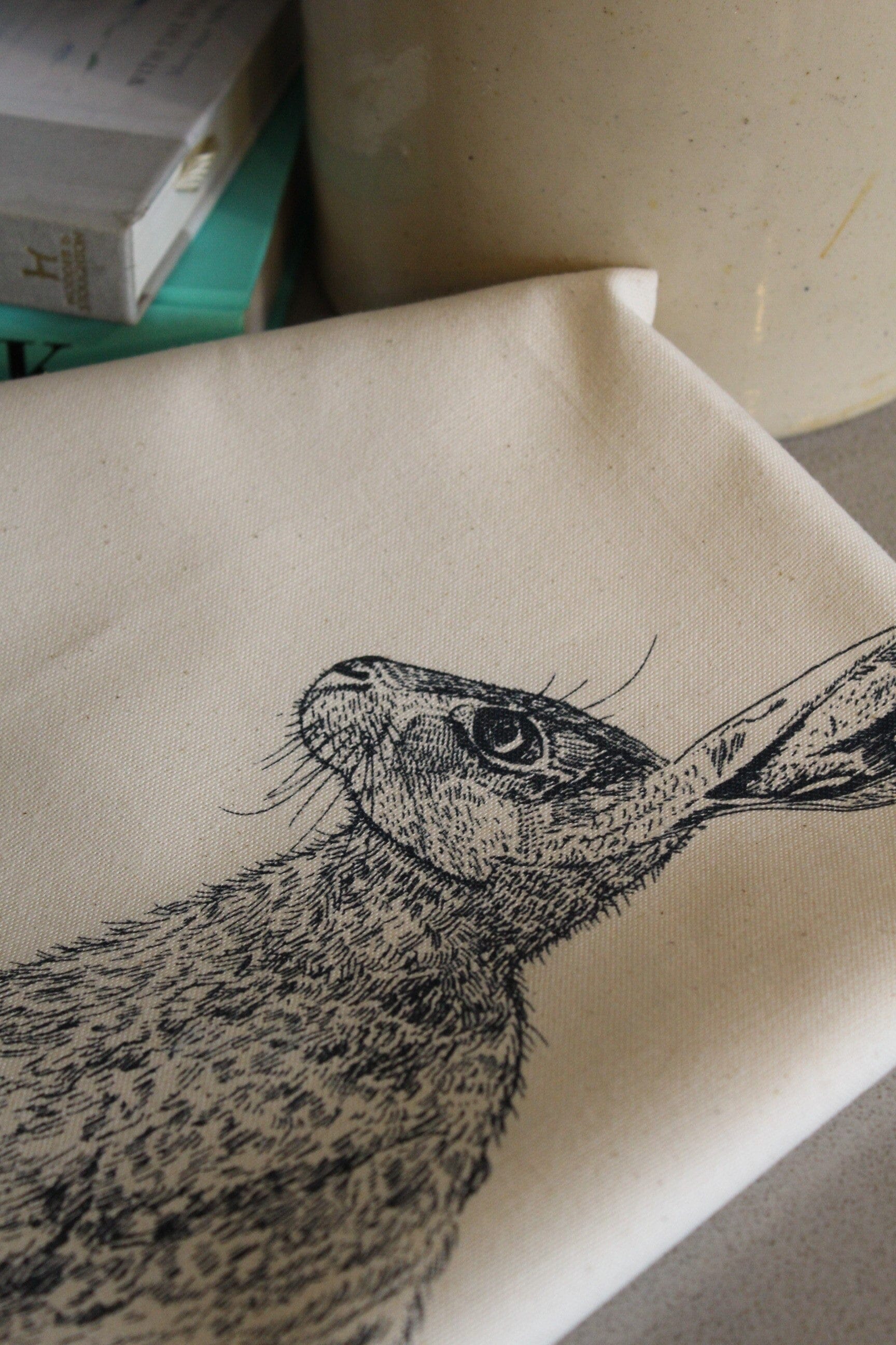 Lottie Day - Bunny Tea Towel Tea Towel Lottie Day 