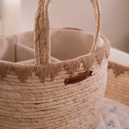 Maize Nappy Caddy - Natural Baby Changing Avery Row Wholesale 