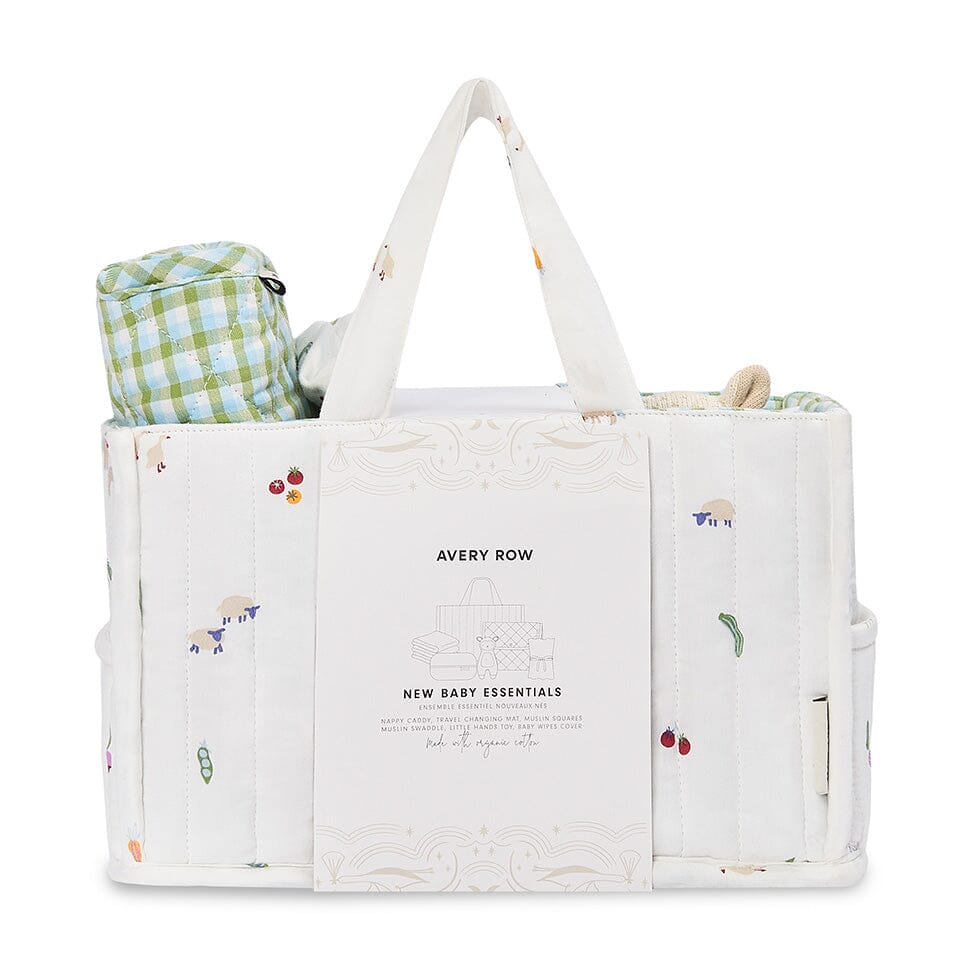 New Baby Essentials Gift Set - Little Farm Avery Row Wholesale 