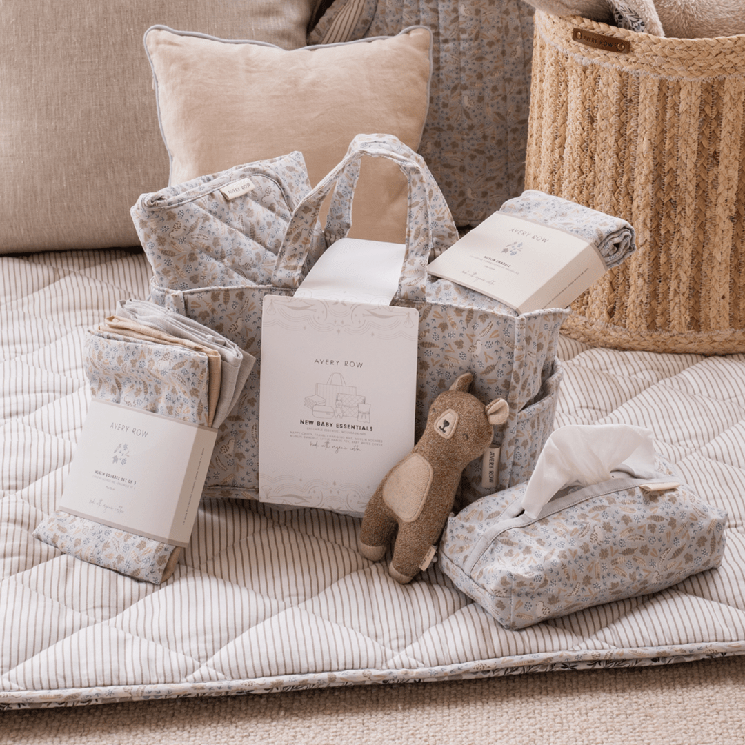 New Baby Essentials Gift Set - Nature Trail Avery Row Wholesale 