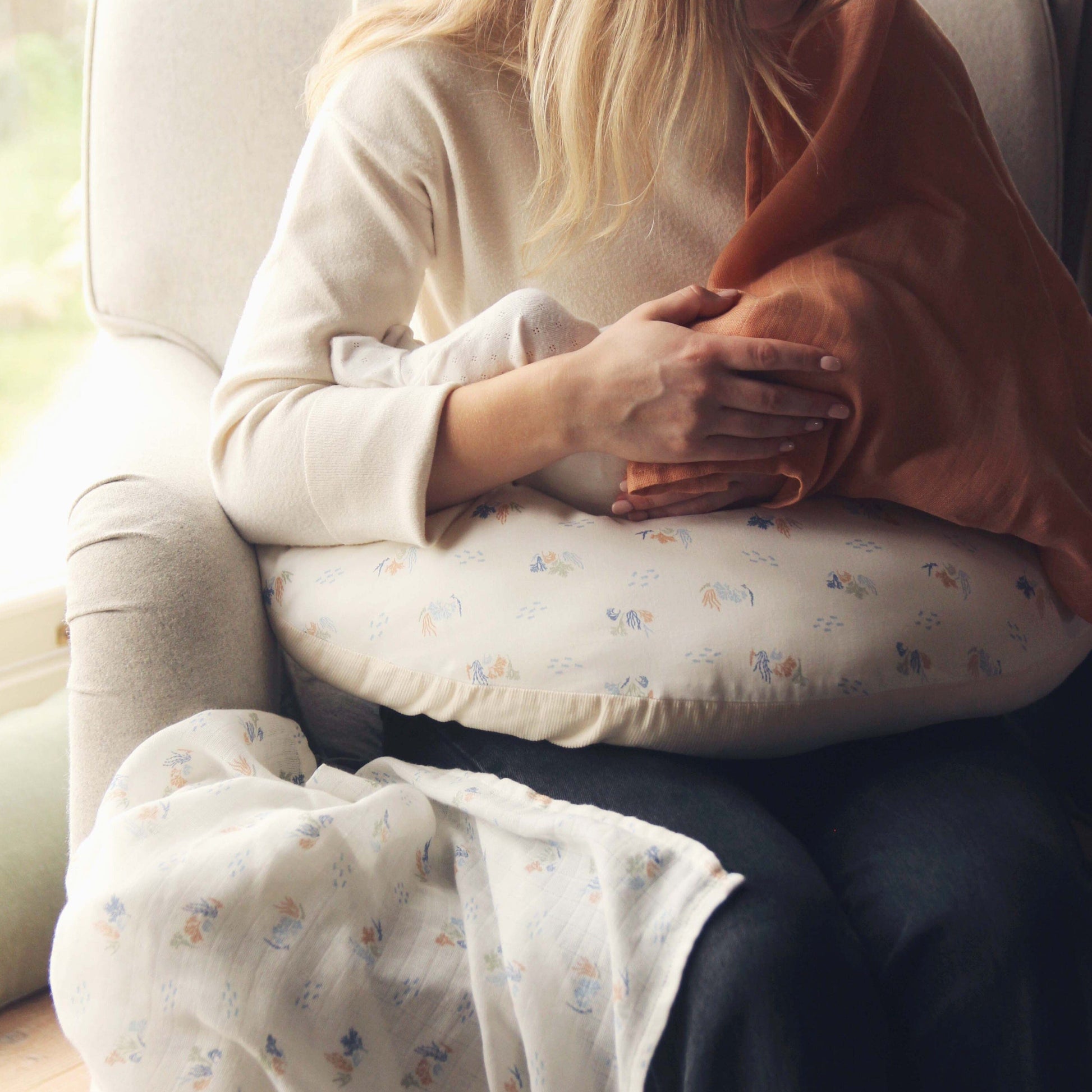Nursing Pillow - Coastline Nursing Pillow Avery Row Wholesale 