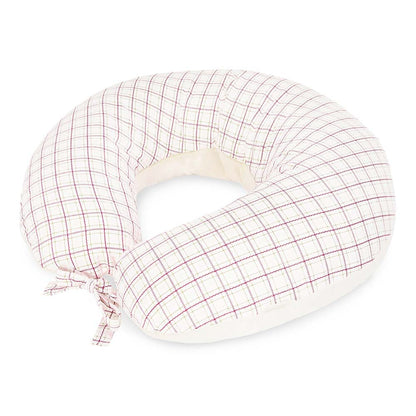 Nursing Pillow - Pink Check Parent Accessories Avery Row Wholesale 