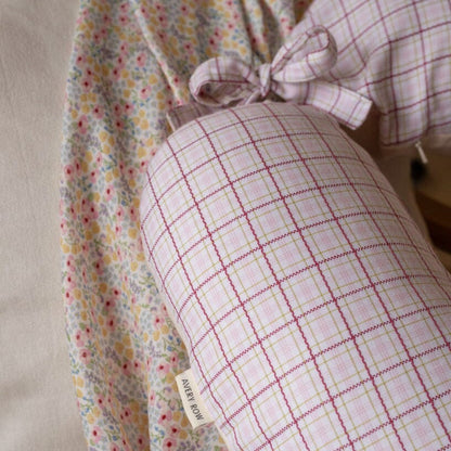 Nursing Pillow - Pink Check Parent Accessories Avery Row Wholesale 