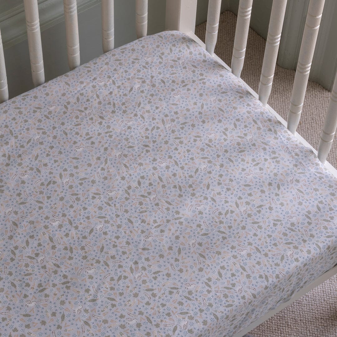 Organic Cotbed Fitted Sheet - Nature Trail Bedding Avery Row Wholesale 