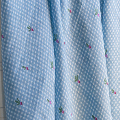 Organic Cotton Baby Muslin Swaddles, Set of 2 - Little Farm / Radish Avery Row Wholesale 