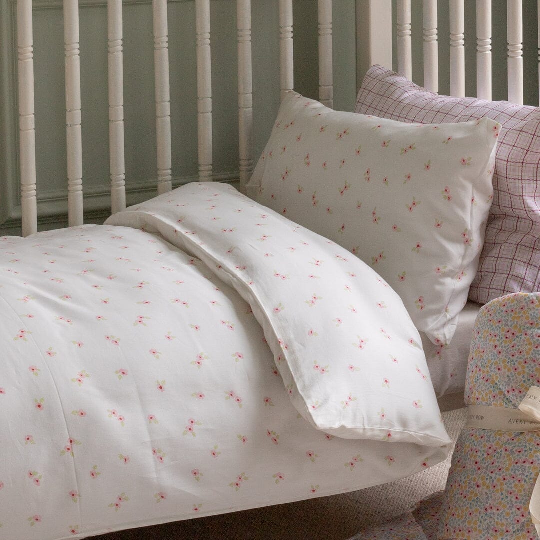 Organic Cotton Cotbed Bedding Set - Anemone Bedding Avery Row Wholesale 