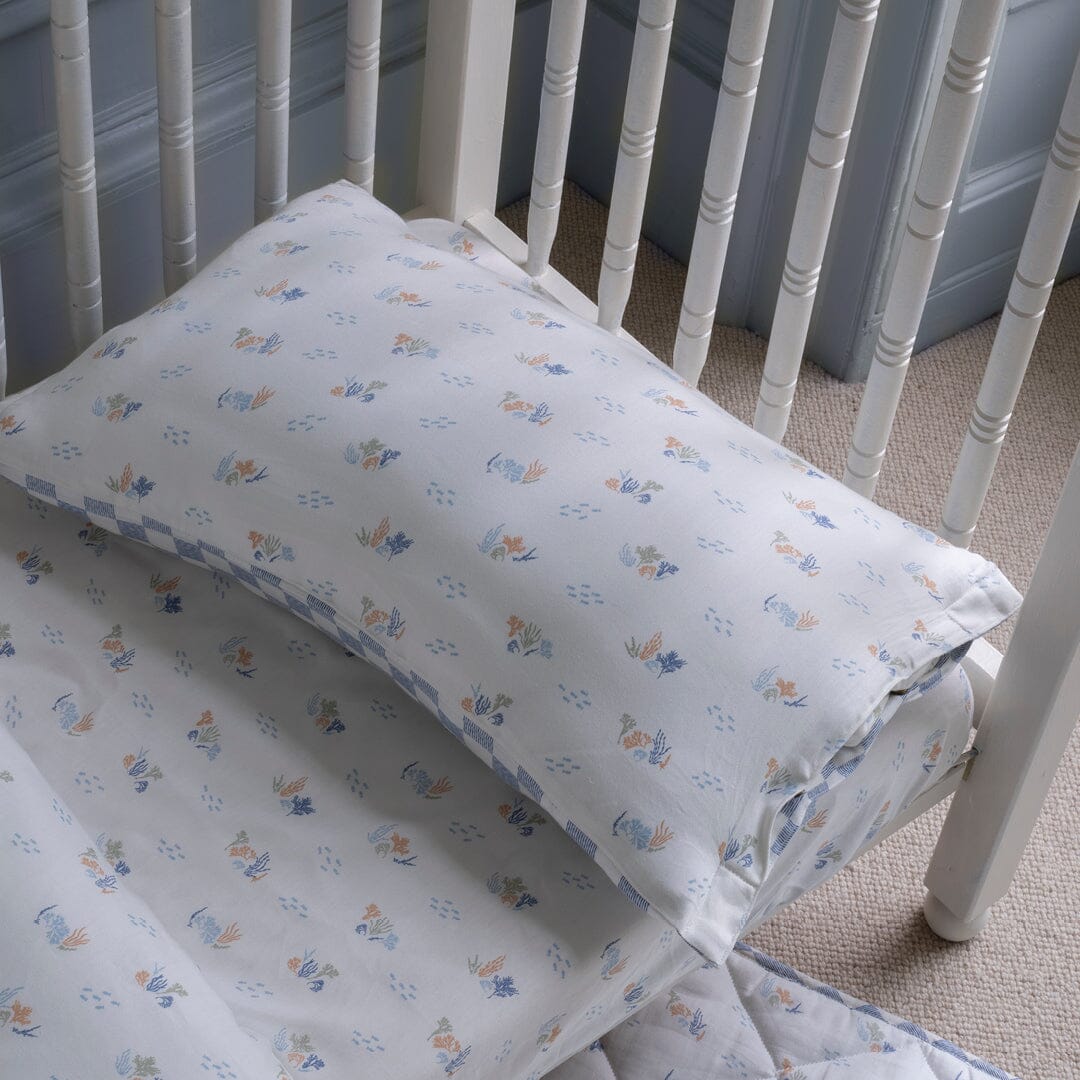 Organic Cotton Cotbed Bedding Set - Coastline Bedding Avery Row Wholesale 