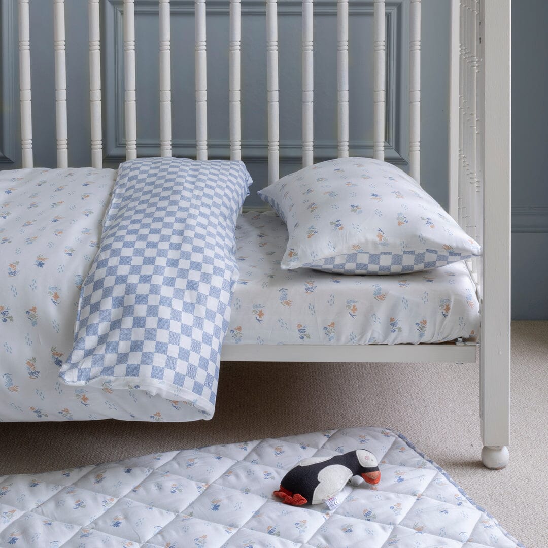 Organic Cotton Cotbed Bedding Set - Coastline Bedding Avery Row Wholesale 