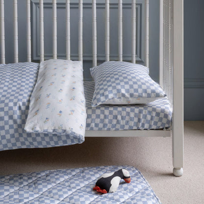 Organic Cotton Cotbed Bedding Set - Waves Bedding Avery Row Wholesale 
