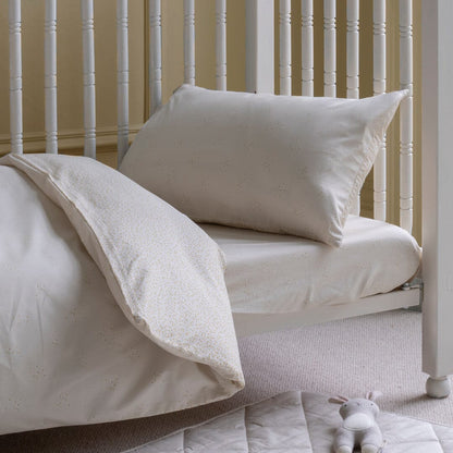 Organic Cotton Cotbed Bedding Set - Wild Chamomile Bedding Avery Row Wholesale 