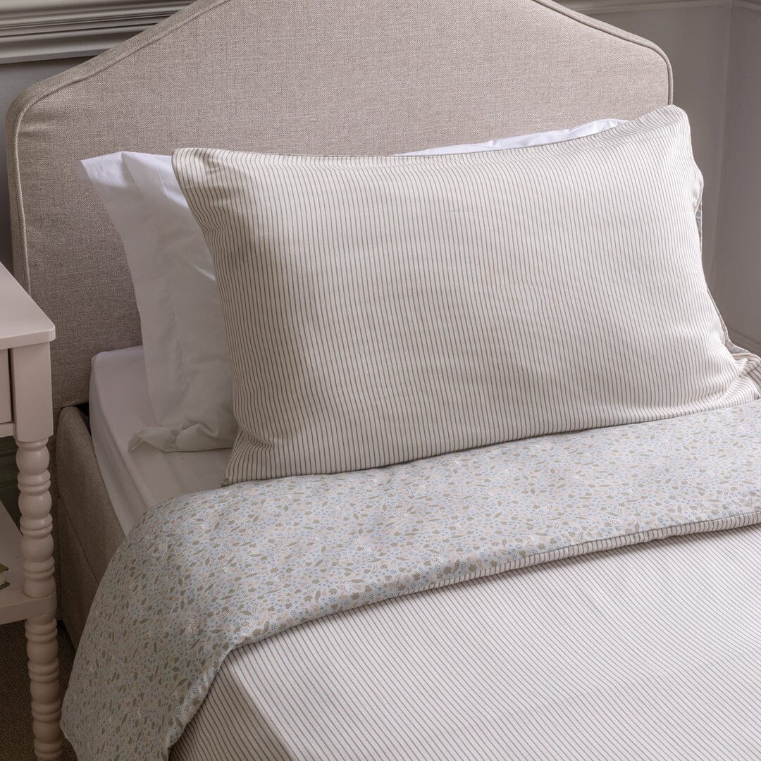 Organic Cotton Single Bedding Set - Stripe Bedding Avery Row Wholesale 