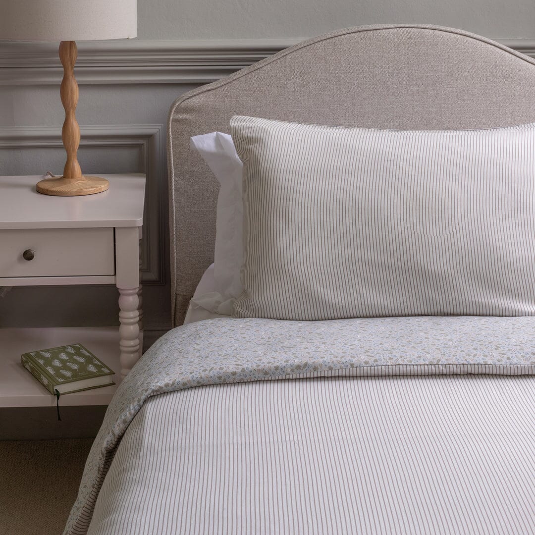 Organic Cotton Single Bedding Set - Stripe Bedding Avery Row Wholesale 