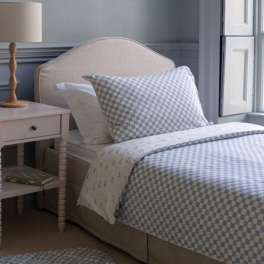 Organic Cotton Single Bedding Set - Waves Bedding Avery Row Wholesale 