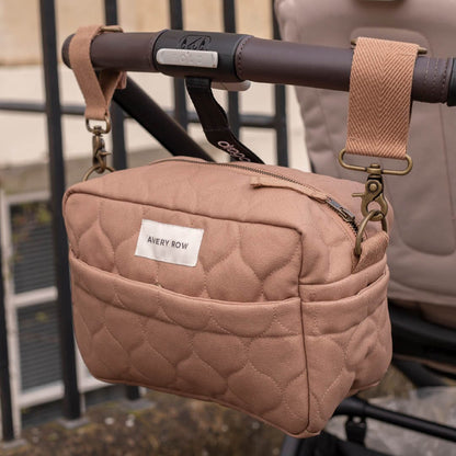 Pram Organiser Bag - Latte Changing Bags & Travel Changing Mats Avery Row Wholesale 