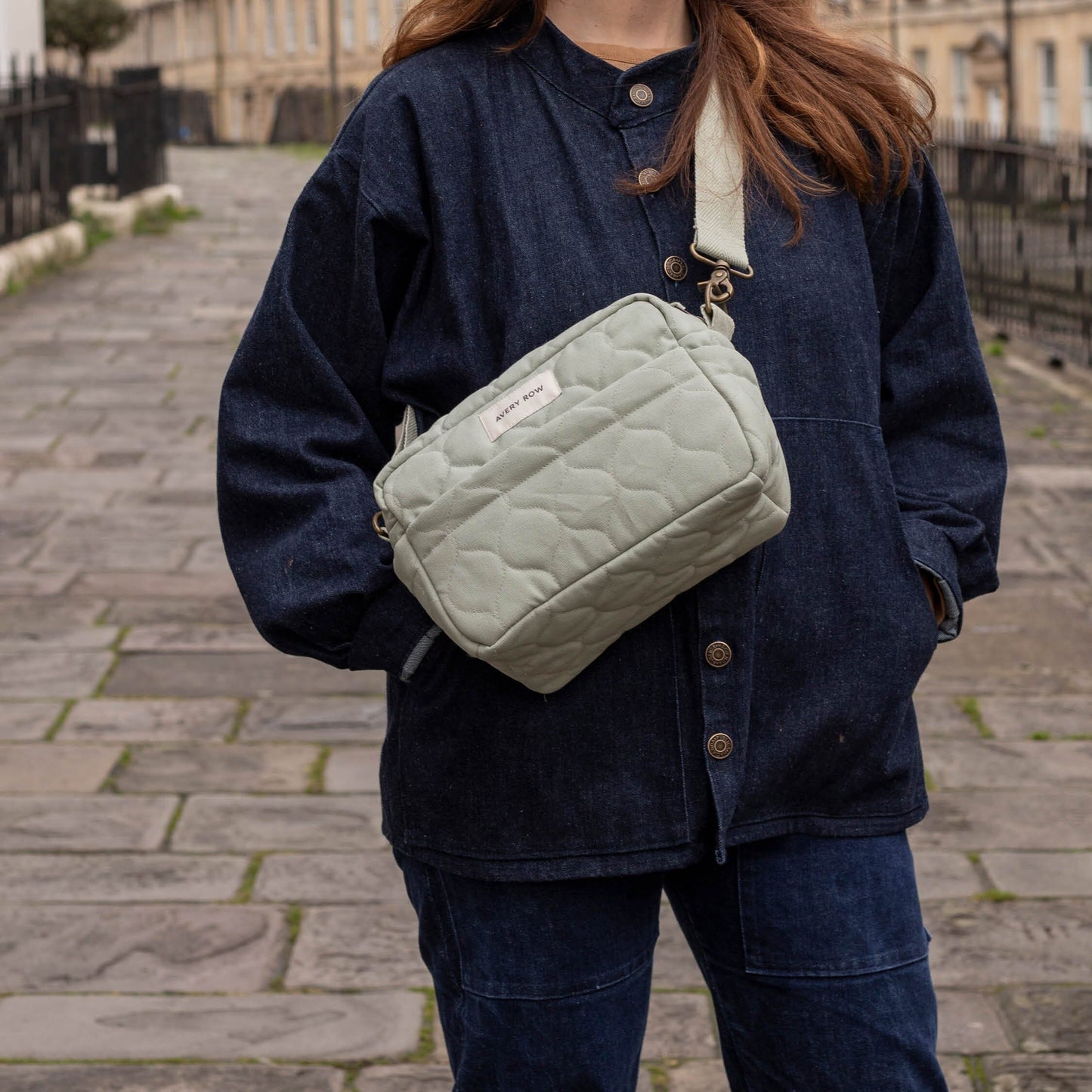 Pram Organiser Bag - Sage Changing Bags & Travel Changing Mats Avery Row Wholesale 