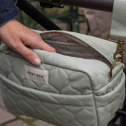 Pram Organiser Bag - Sage Changing Bags & Travel Changing Mats Avery Row Wholesale 