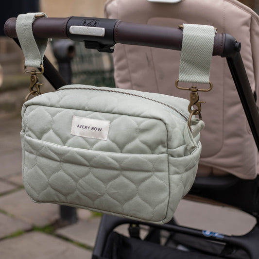 Pram Organiser Bag - Sage Changing Bags & Travel Changing Mats Avery Row Wholesale 
