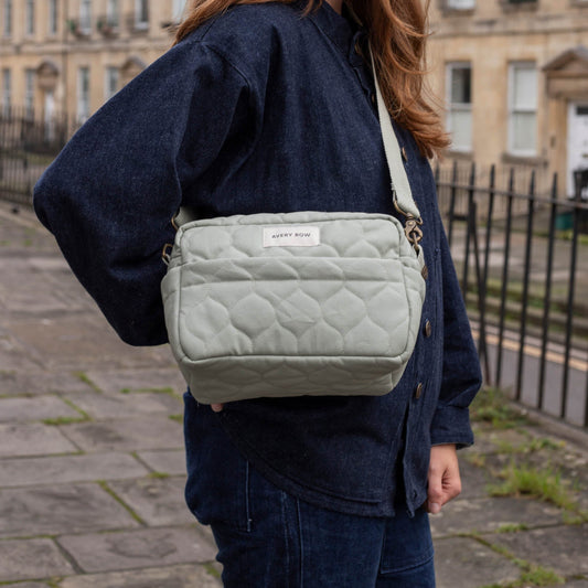 Pram Organiser Bag - Sage Changing Bags & Travel Changing Mats Avery Row Wholesale 