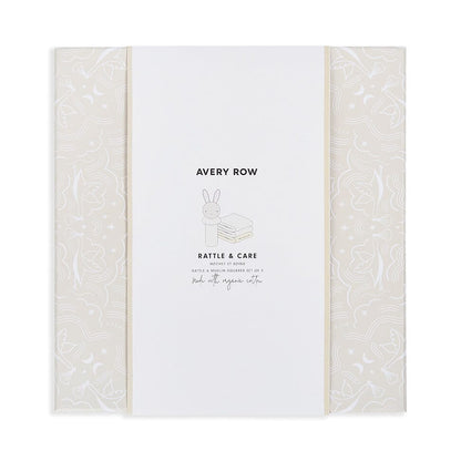 Rattle & Care New Baby Gift Set - Chamomile Avery Row Wholesale 
