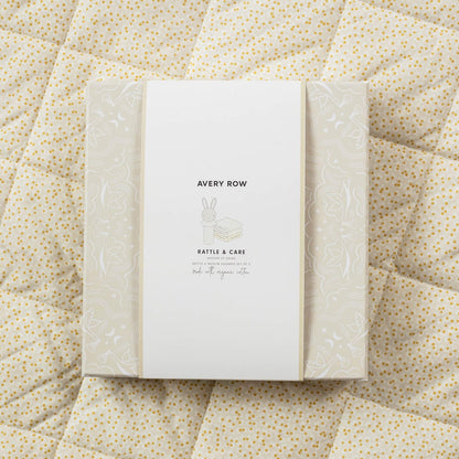 Rattle & Care New Baby Gift Set - Chamomile Avery Row Wholesale 