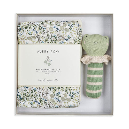 Rattle & Care New Baby Gift Set - Riverbank Avery Row Wholesale 