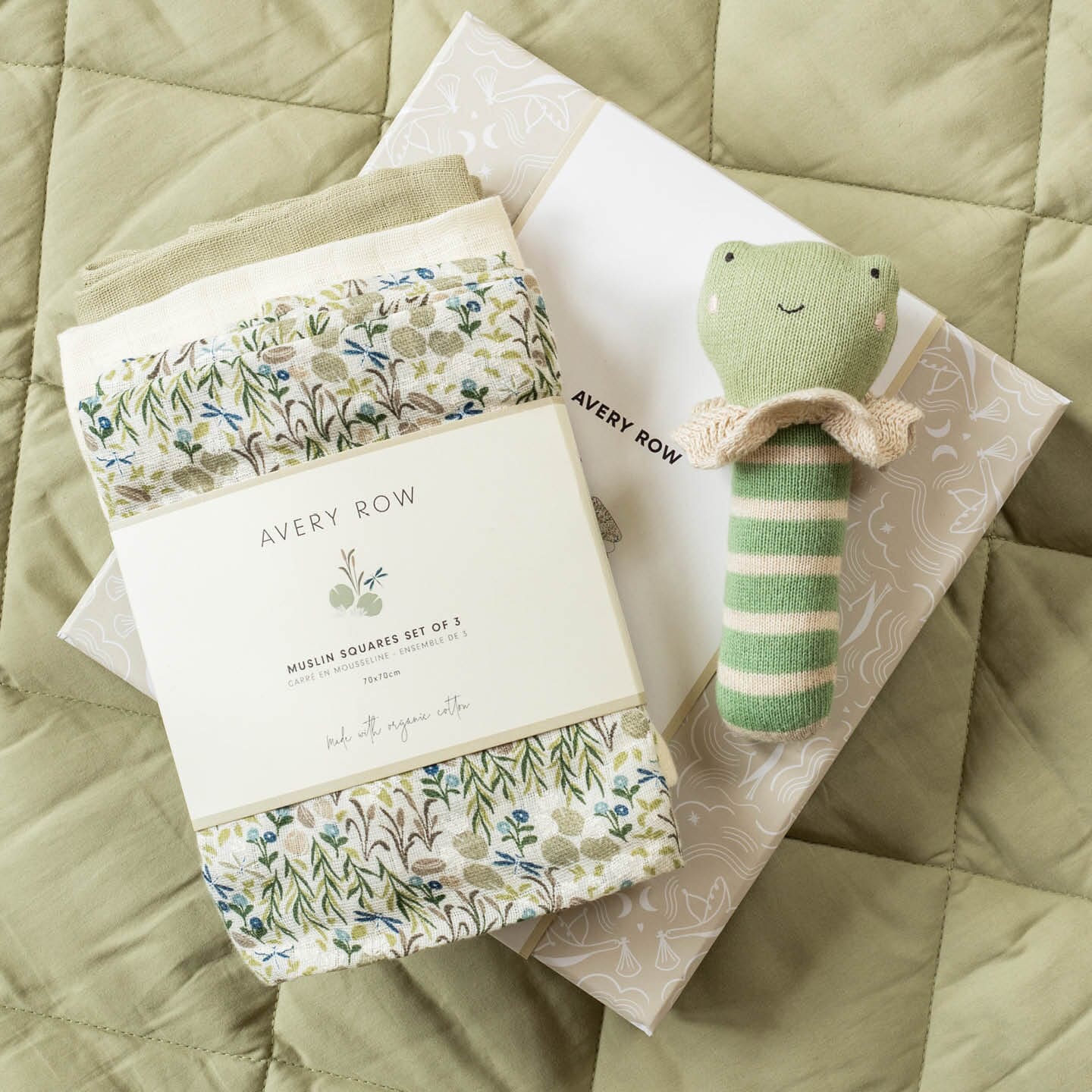 Rattle & Care New Baby Gift Set - Riverbank Avery Row Wholesale 