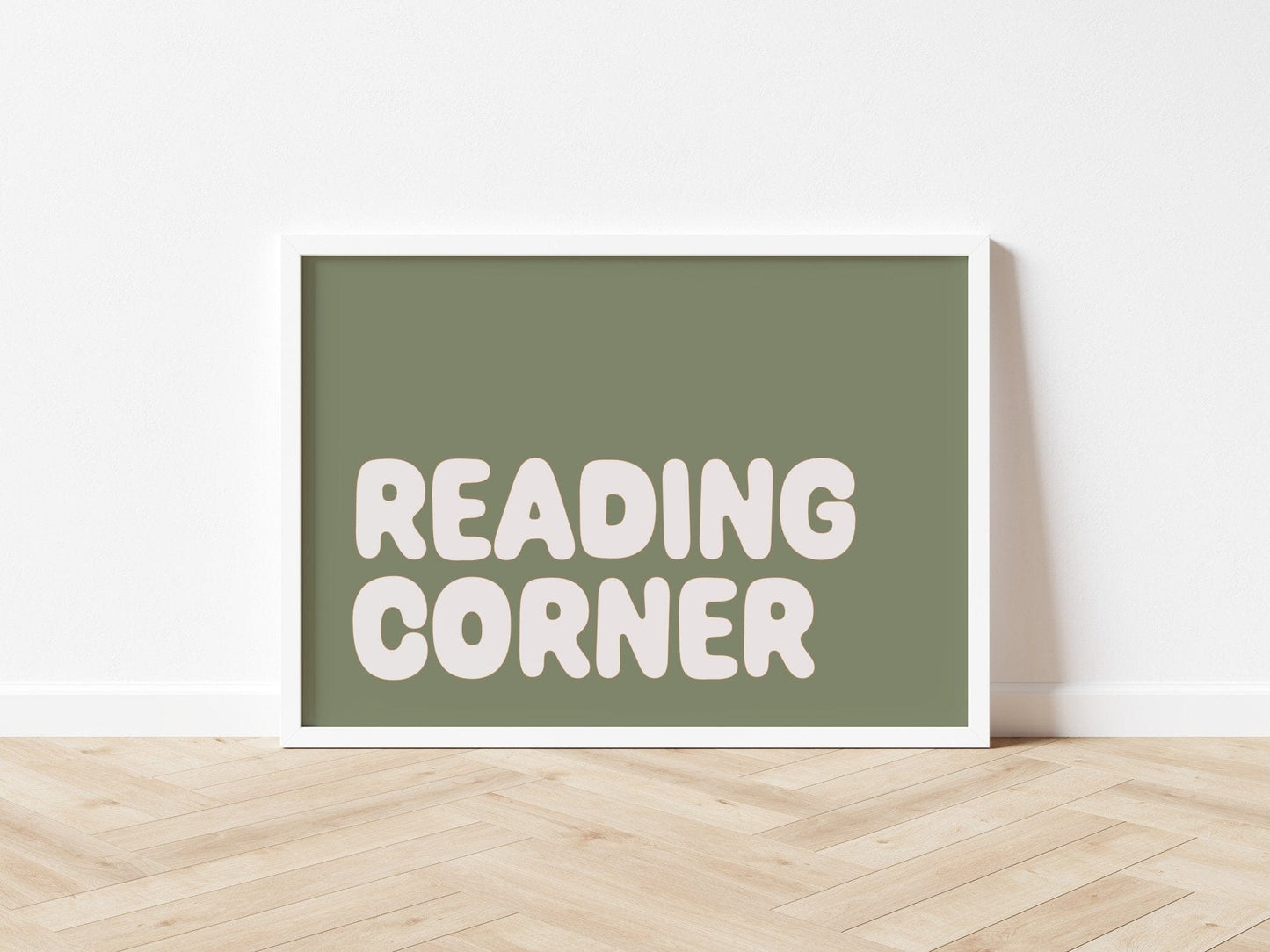 nursery wall décor book themed print