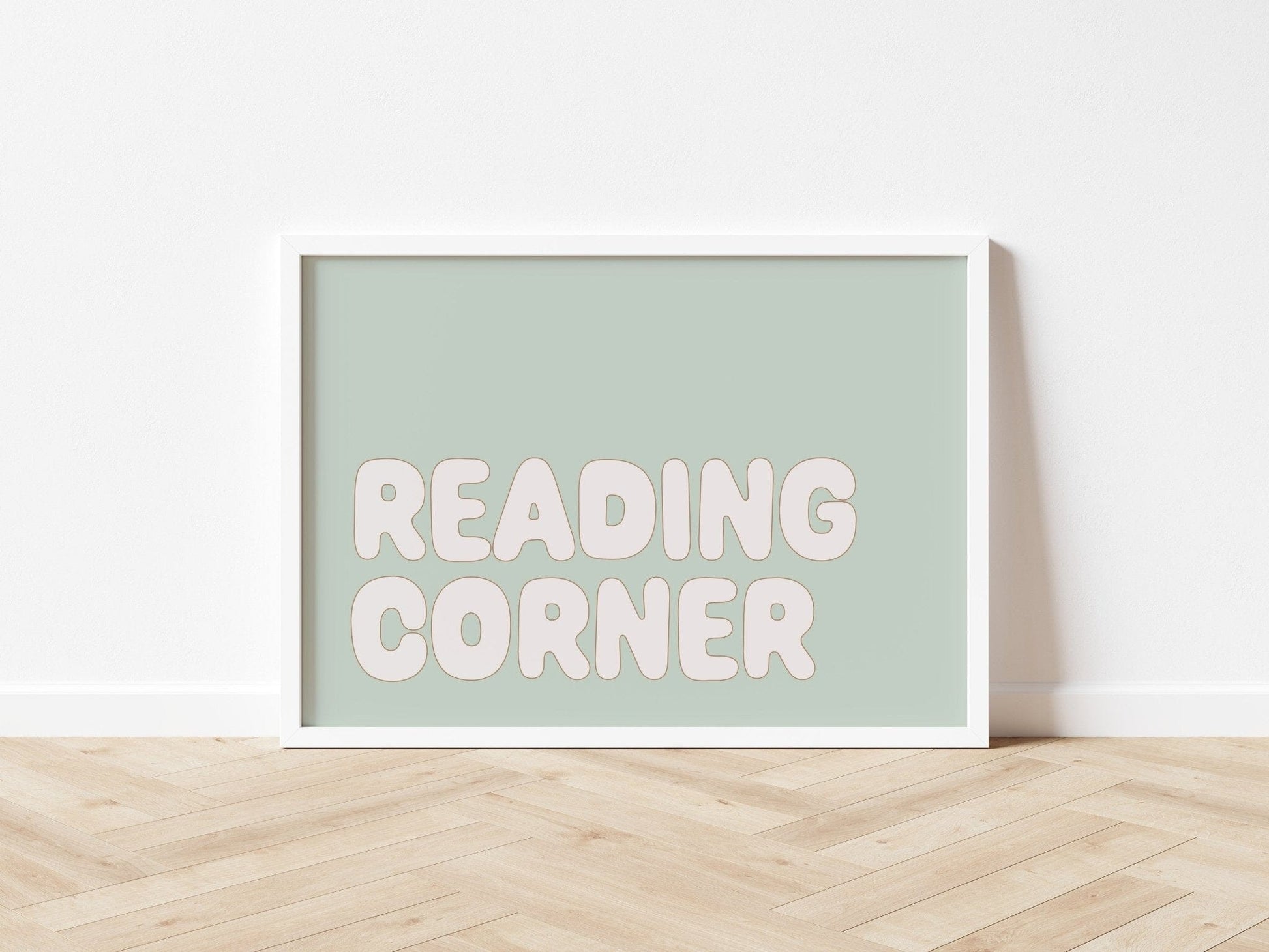 Children’s wall art print for kids reading corner and nursery wall décor