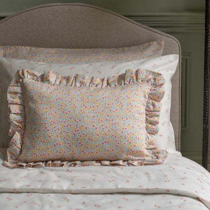 Rectangle Linen Frill Cushion - Wildflower Garden Avery Row Wholesale 