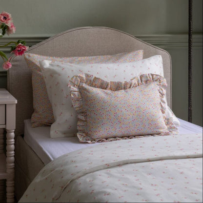 Rectangle Linen Frill Cushion - Wildflower Garden Avery Row Wholesale 
