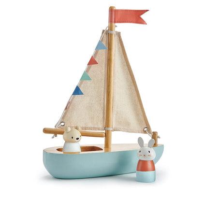Sailway Boat small world boat playset ThreadBeardesign 