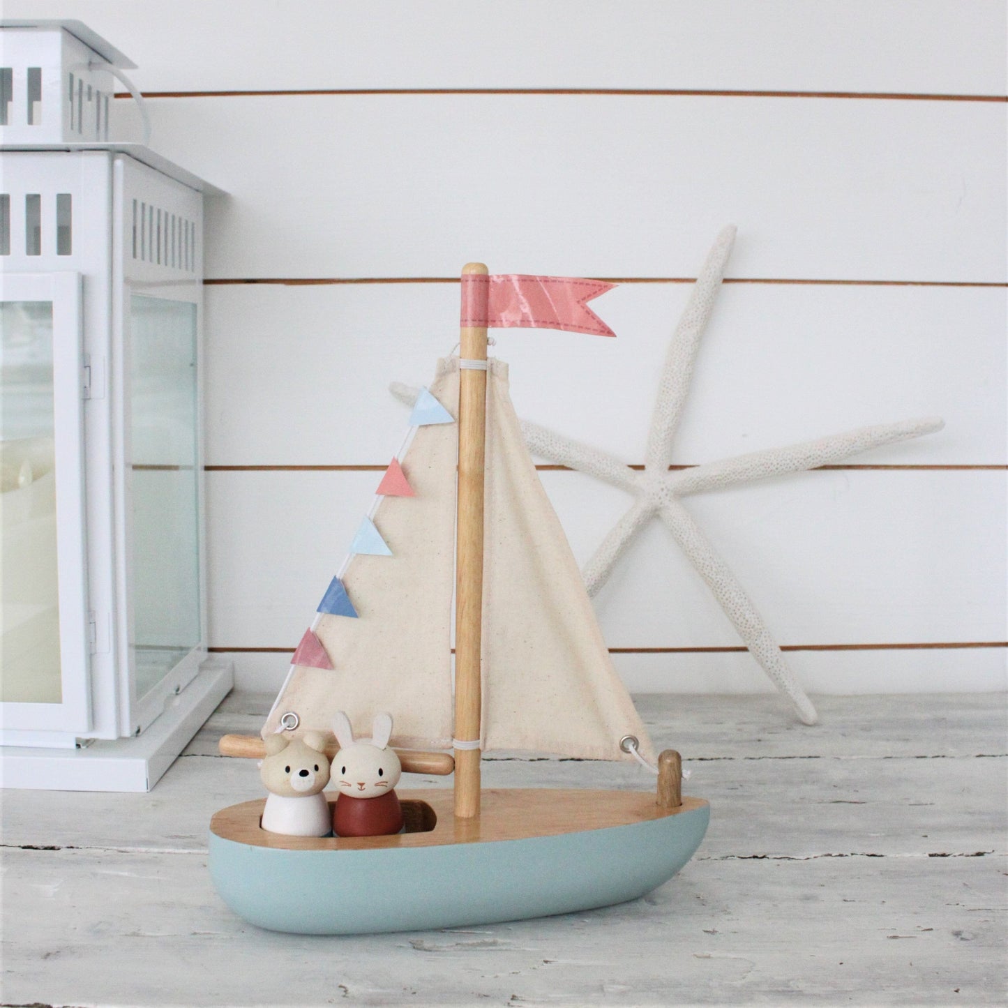 Sailway Boat small world boat playset ThreadBeardesign 