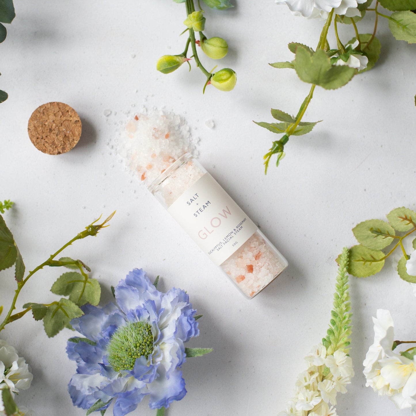 SPRING FACIAL GIFT SET Facial Steam Salt + Steam 