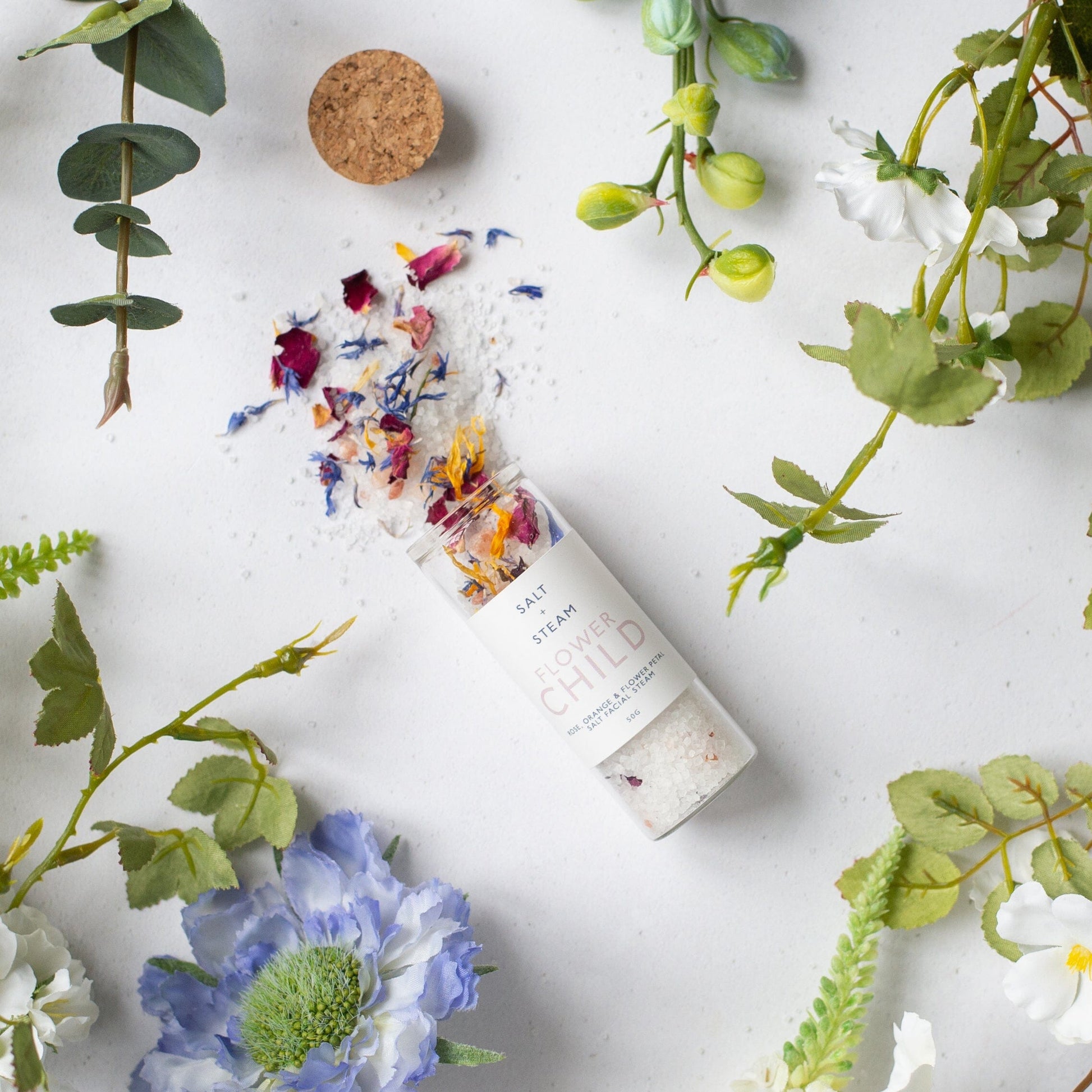 SPRING FACIAL GIFT SET Facial Steam Salt + Steam 