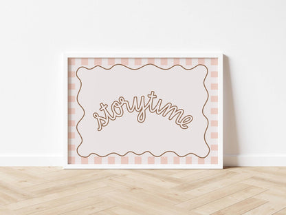 Storytime - Checkerboard Edition - Print Print Autumns Corner 