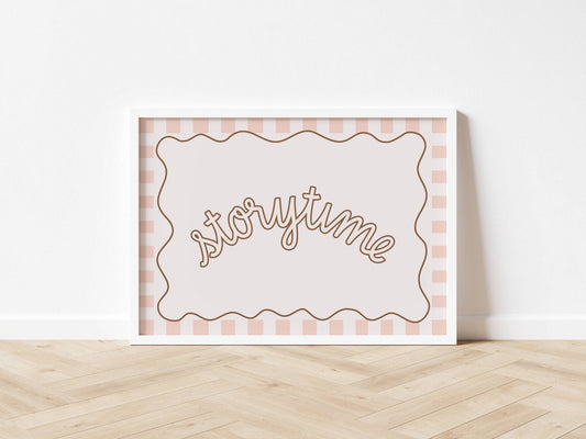 Storytime - Checkerboard Edition - Print Print Autumns Corner 