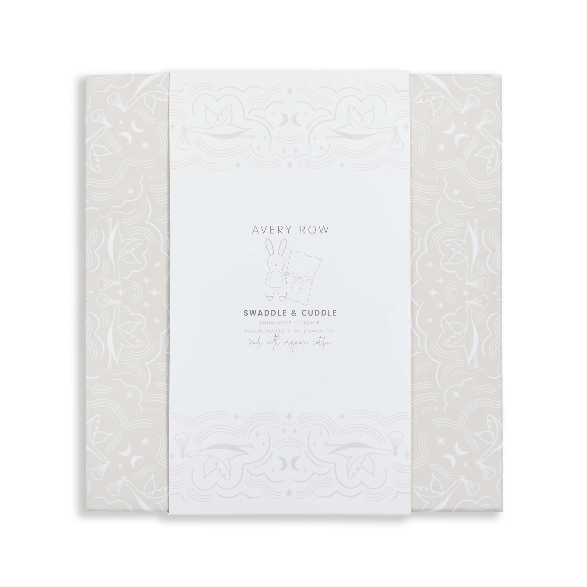 Swaddle & Cuddle New Baby Gift Set - Chamomile Avery Row Wholesale 