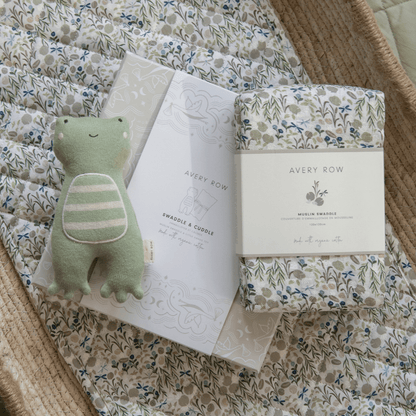 Swaddle & Cuddle New Baby Gift Set - Riverbank Avery Row Wholesale 