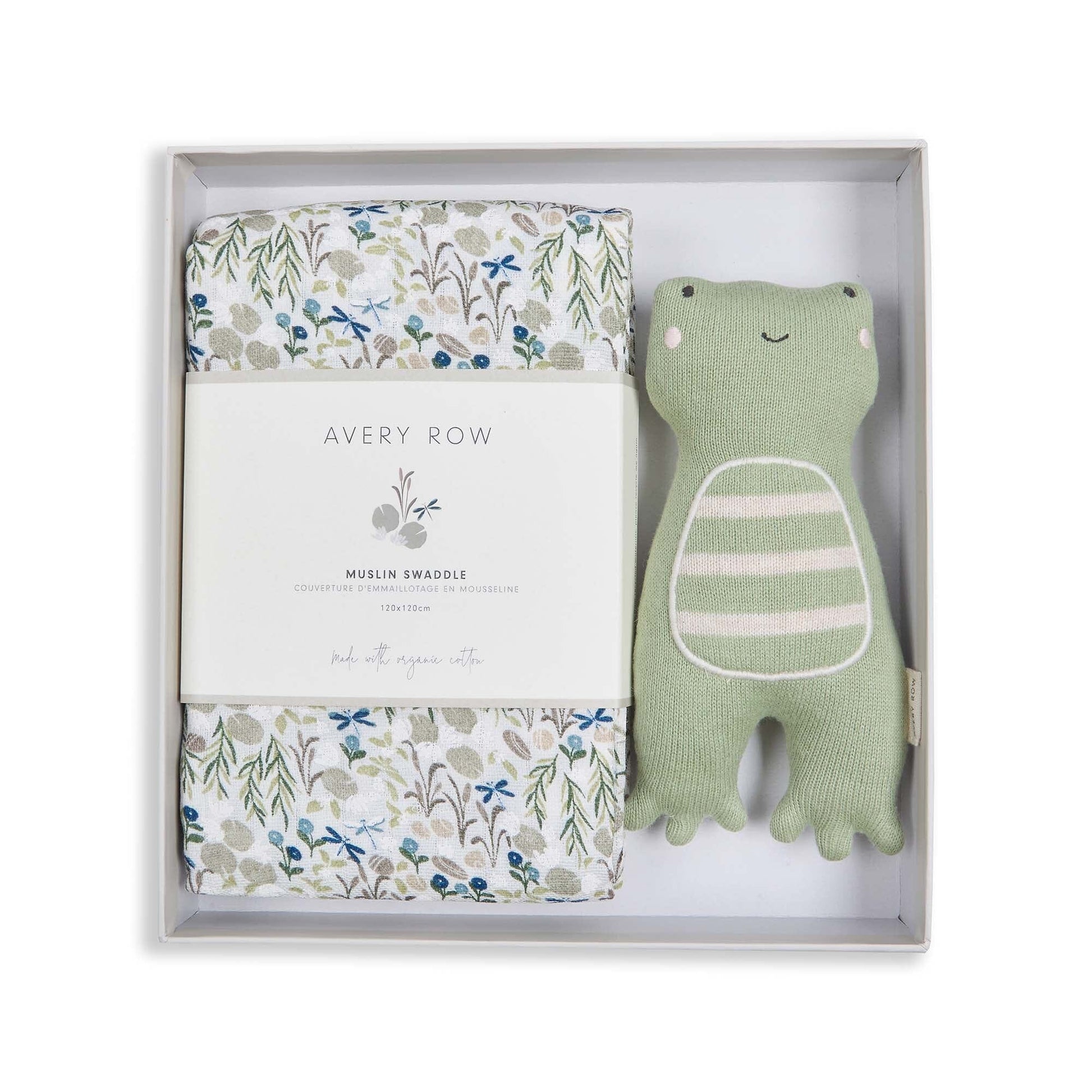 Swaddle & Cuddle New Baby Gift Set - Riverbank Avery Row Wholesale 