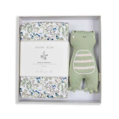 Swaddle & Cuddle New Baby Gift Set - Riverbank Avery Row Wholesale 