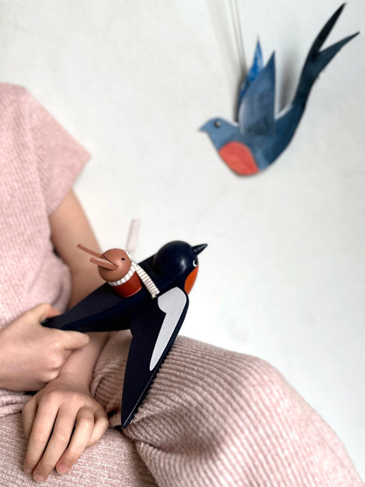 Tender Leaf Toys - Swifty Bird small world playset ThreadBeardesign 