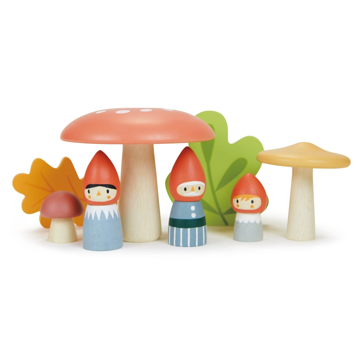 Tender Leaf Toys - Woodland Gnome Family small world open ended ThreadBeardesign 