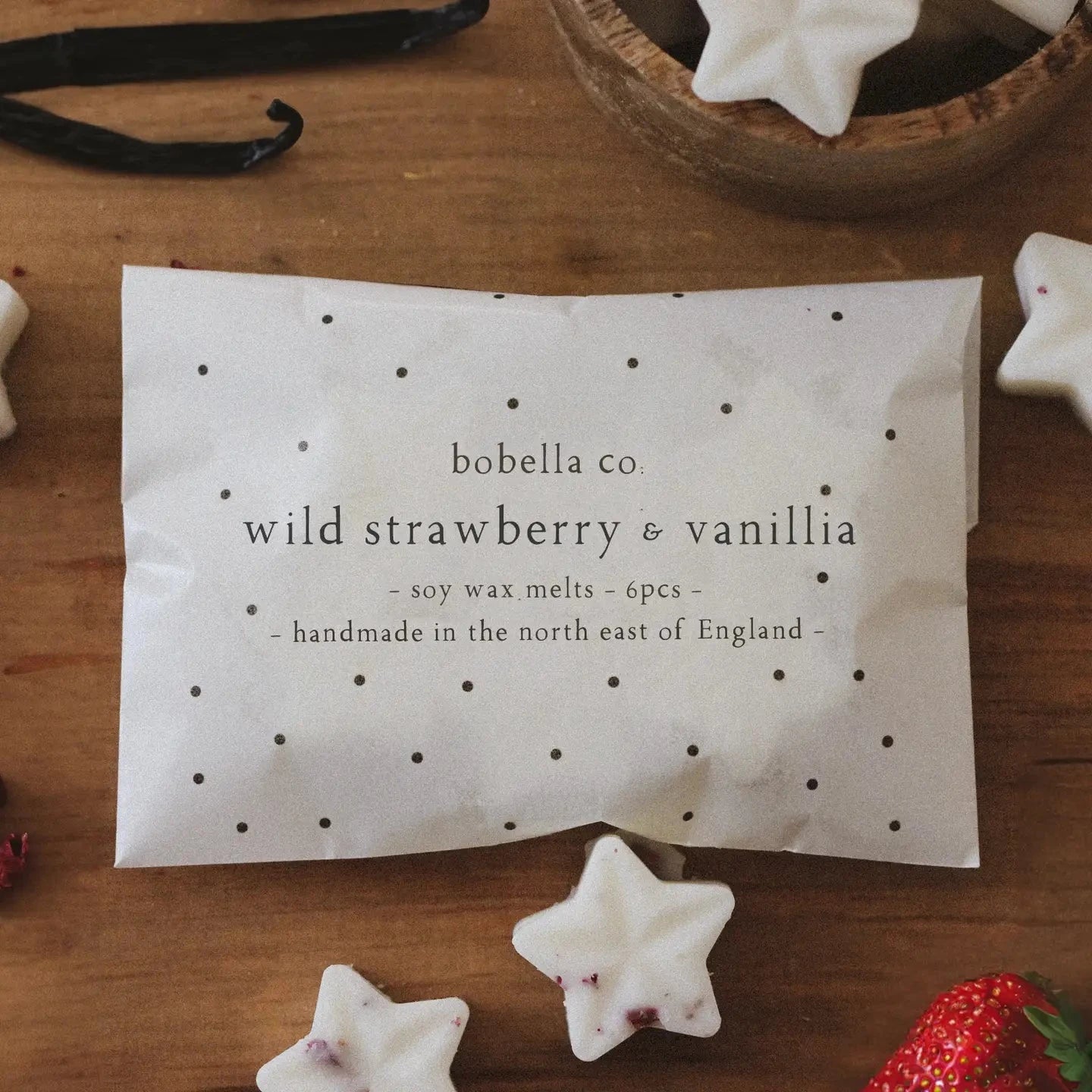 Wild Strawberry & Vanilla Soy Wax Melts House of Pyaar 