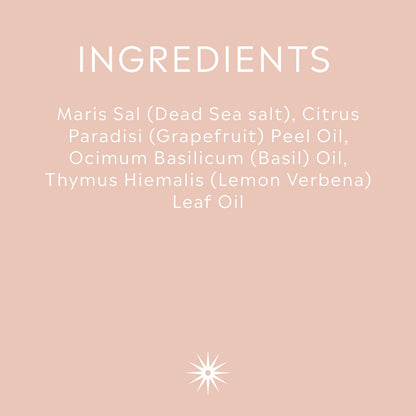 WILD WILD ZEST Facial Steam Salt + Steam 