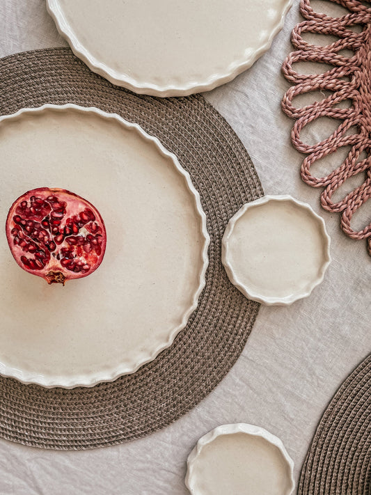 Alice Guillaume - Wavy Coaster Ceramics Alice Guillaume Ceramics 