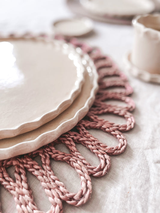 Alice Guillaume - Wavy Plate - Medium Plate Alice Guillaume Ceramics 