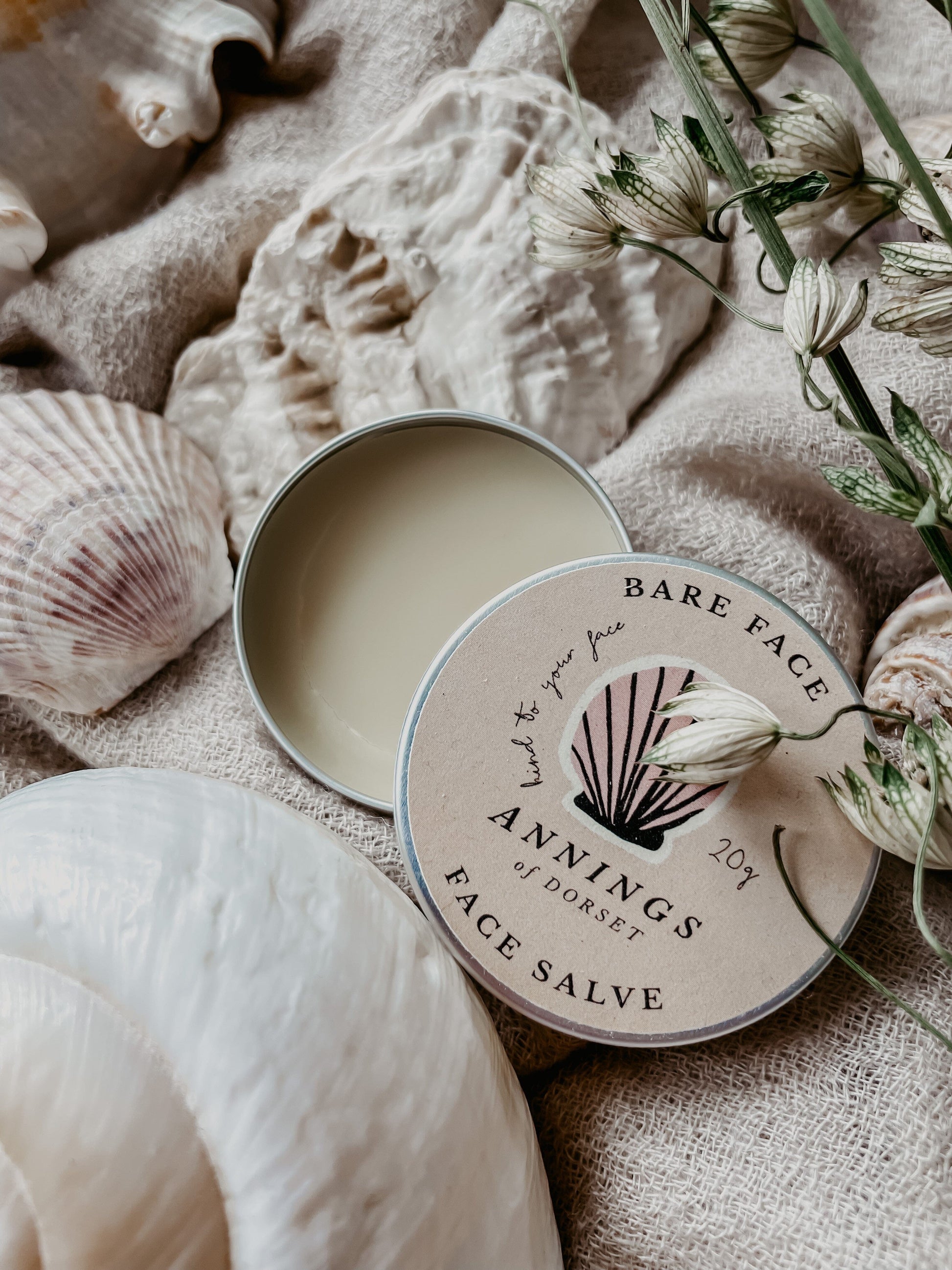 Annings of Dorset - Bare Face, Face Salve Hand Salve Annings of Dorset 