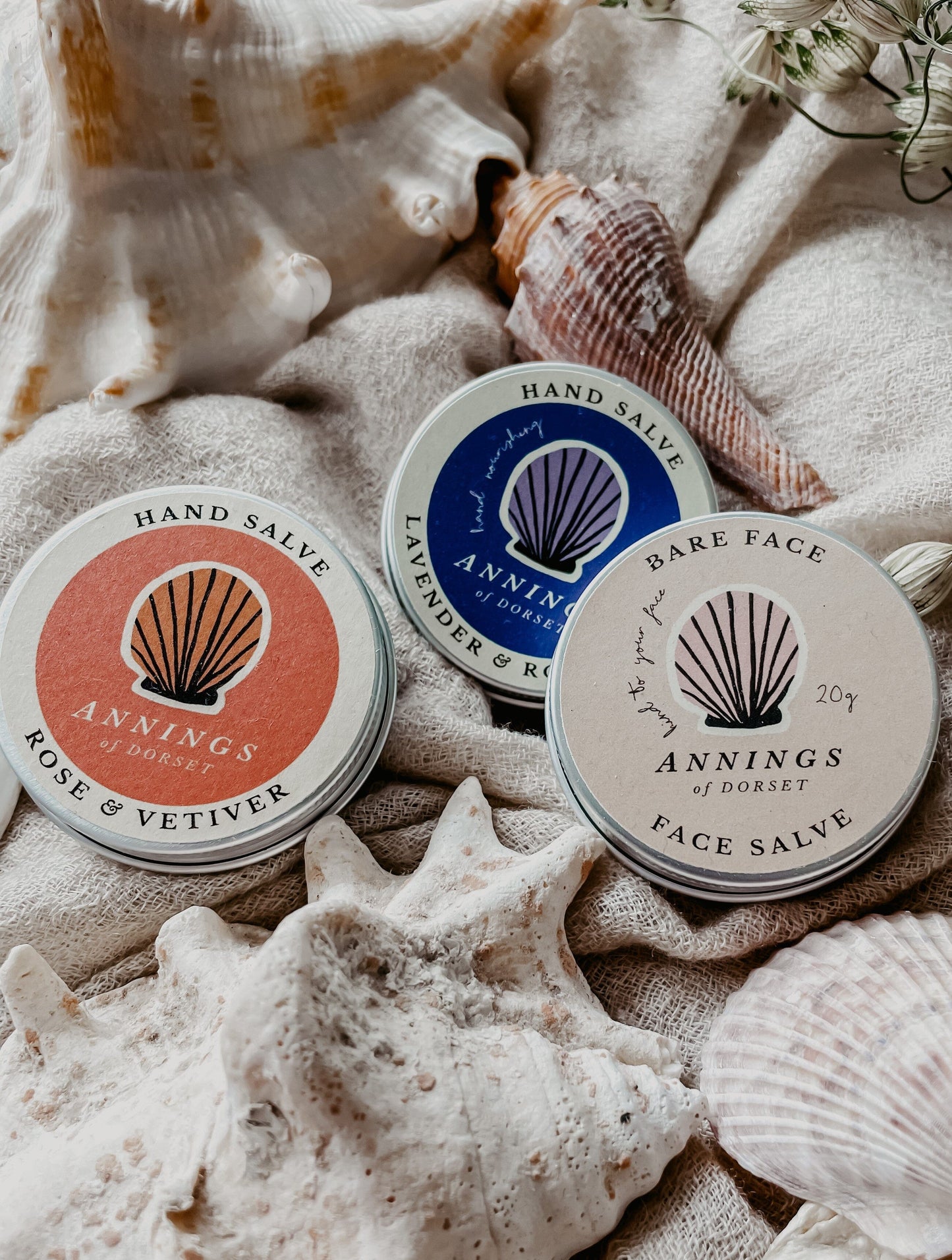 Annings of Dorset - Hand Salve, Rose & Vetiver Hand Salve Annings of Dorset 